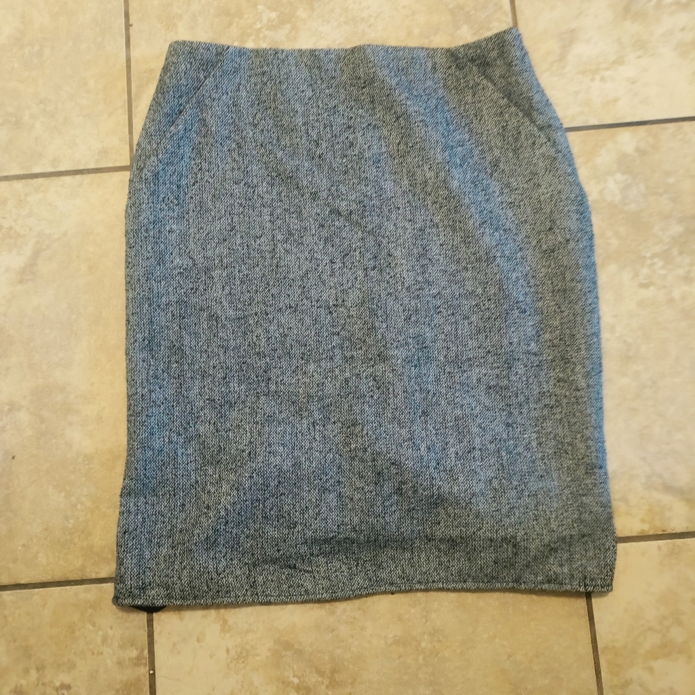🔥VINTAGE DStudio HiLow Lined Wool Mini Skirt Size 12